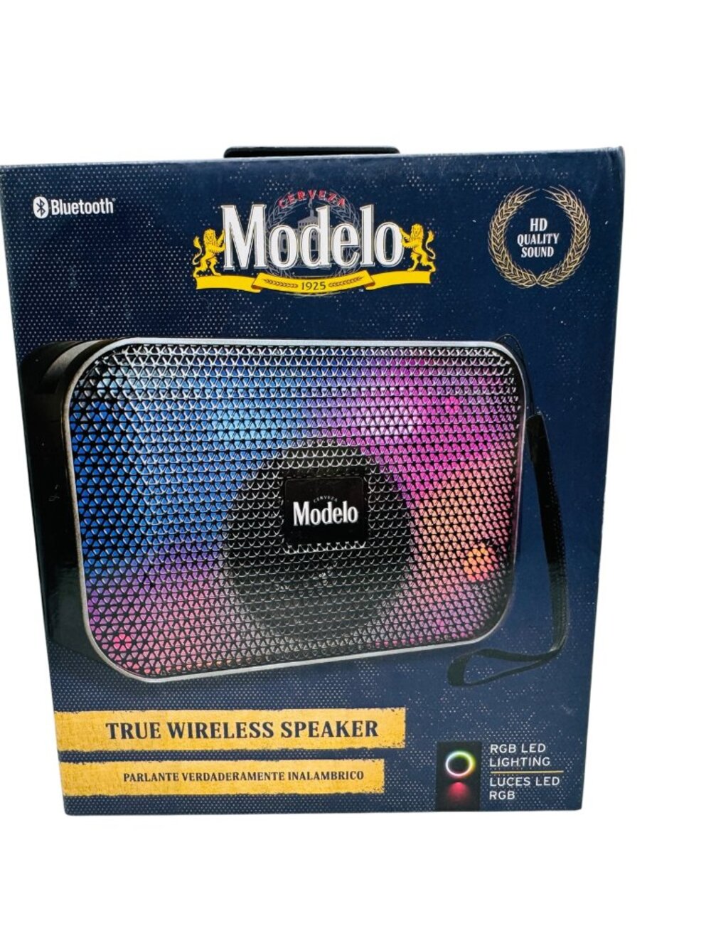 Modelo Bluetooth RGB True Wireless Speaker Built In Phone Holder